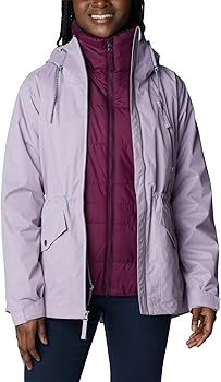 Columbia Women's Mount Erie II Interchange Jacket, Aura, X-Small